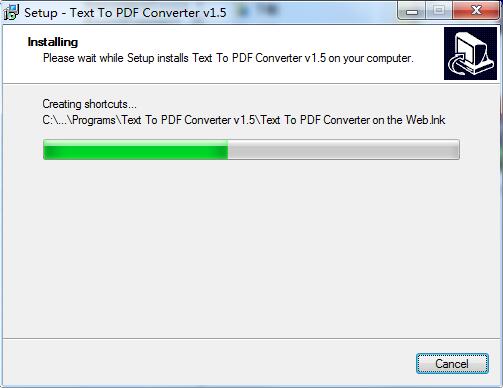 VeryPDF Text to PDF Converter截图