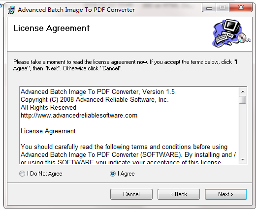 Advanced Batch Image To PDF Converter截图