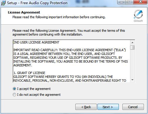 Free Audio Copy Protection截图