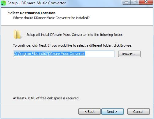 DRmare Music Converter截图