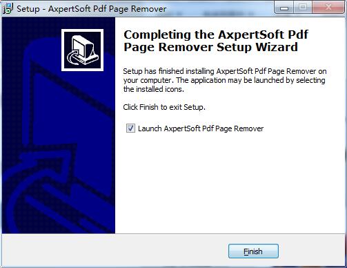 Axpertsoft PDF Page Remover截图