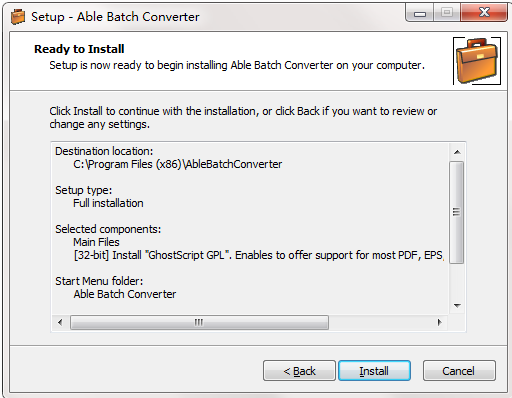 Able Batch Image Converter截图