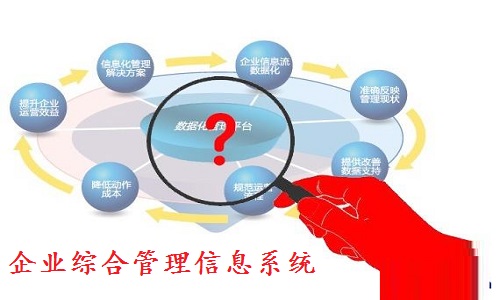 企业综合管理信息系统截图