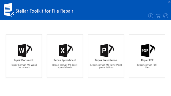 Stellar Toolkit for File Repair截图