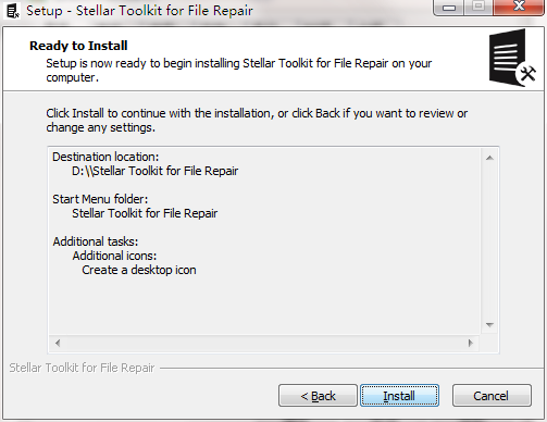 Stellar Toolkit for File Repair截图