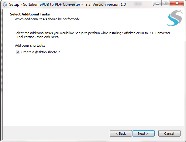 Softaken ePUB to PDF Converter截图