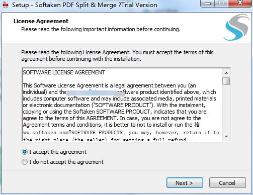 Softaken PDF Split Merge截图