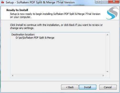 Softaken PDF Split Merge截图