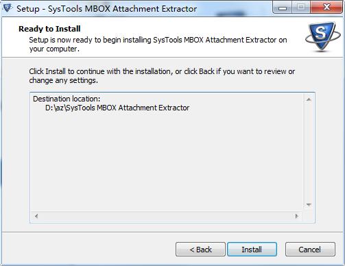 SysTools MBOX Attachment Extractor截图