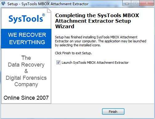 SysTools MBOX Attachment Extractor截图