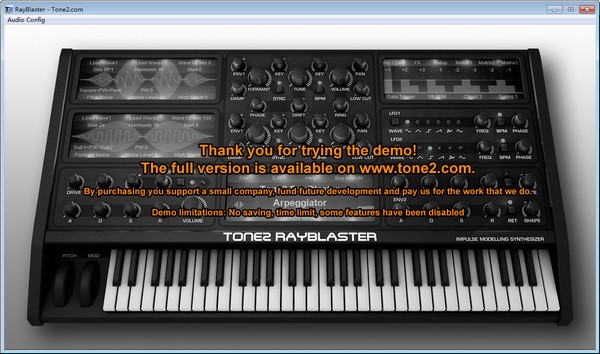 Tone2 RayBlaster截图