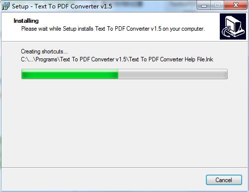 VeryPDF Free Text to PDF Converter截图