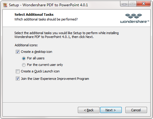 Wondershare PDF to PowerPoint Converter截图