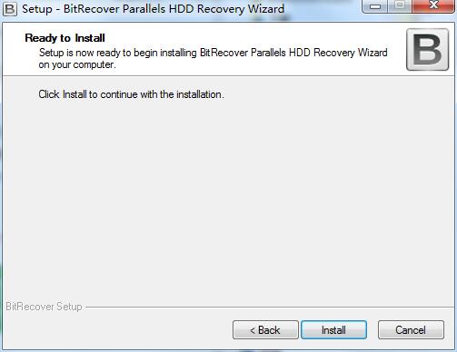 BitRecover Parallels HDD Recovery Wizard截图