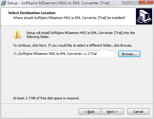 MDaemon MSG to EML Converter截图