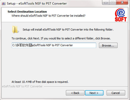 eSysInfoTools NSF to PST Converter截图