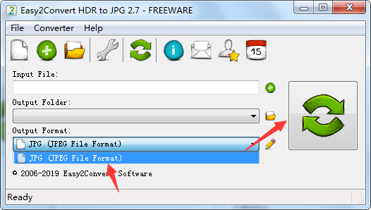 Easy2Convert HDR to JPG截图