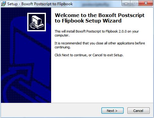 Boxoft Postscript to Flipbook截图