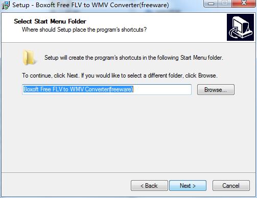 Boxoft Free FLV to WMV Converter截图