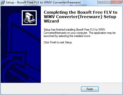 Boxoft Free FLV to WMV Converter截图