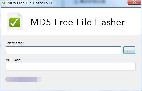 MD5 Free File Hasher截图