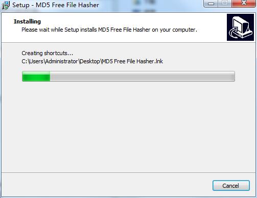 MD5 Free File Hasher截图