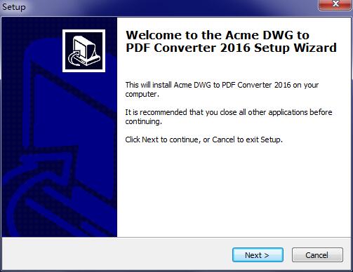 Acme DWG to SVG Converter截图