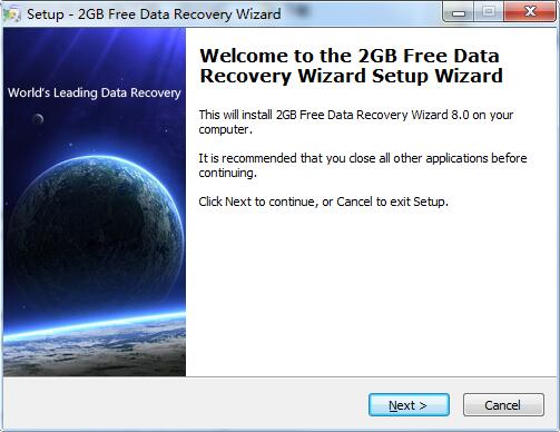 2GB Free Data Recovery Wizard截图