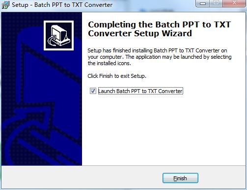 Batch PPT to TXT Converter截图