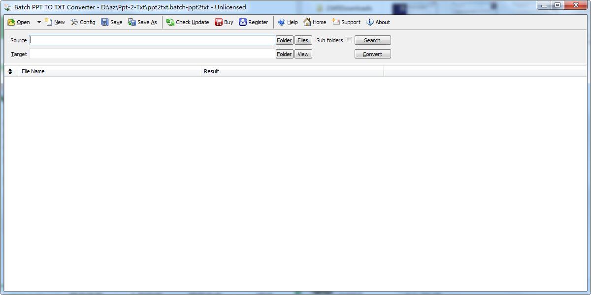 Batch PPT to TXT Converter截图