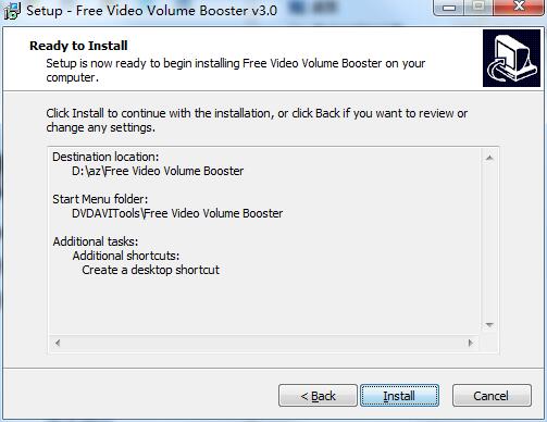 Free Video Volume Booster截图