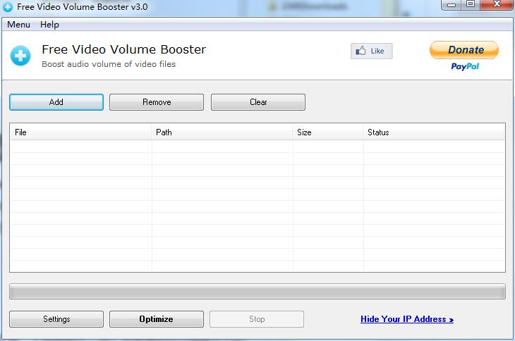 Free Video Volume Booster截图