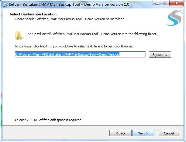 Softaken IMAP Mail Backup Tool截图