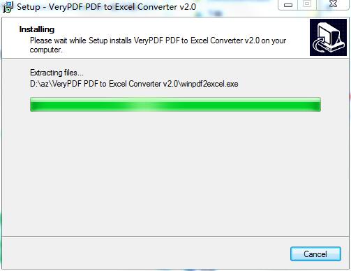 VeryPDF PDF to Excel Converter截图