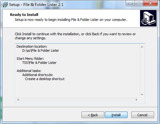 File & Folder Lister截图