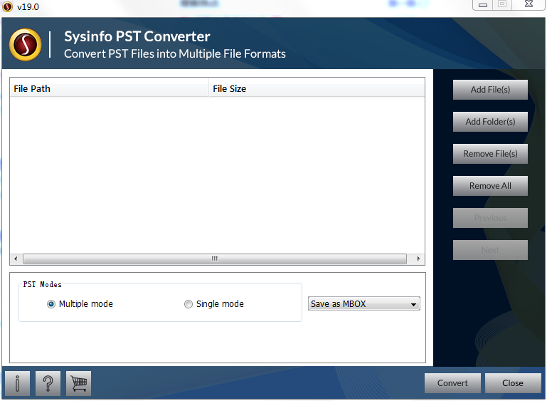 Sysinfo PST Converter截图