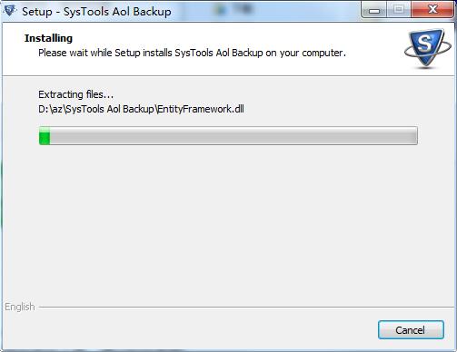 SysTools AOL Backup截图