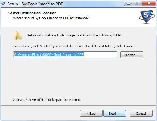 SysTools Image to PDF Converter截图