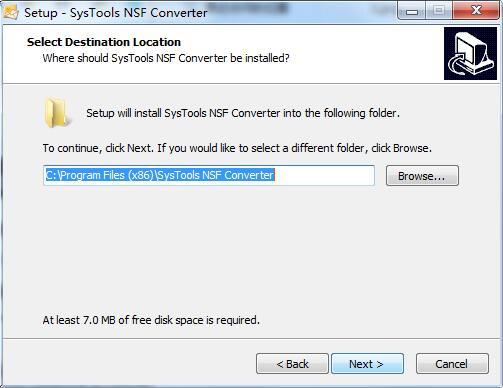 SysTools NSF Converter截图