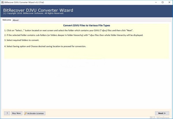 DjVu Converter Wizard截图