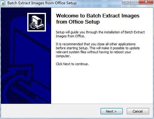 Batch Extract Images from Office截图