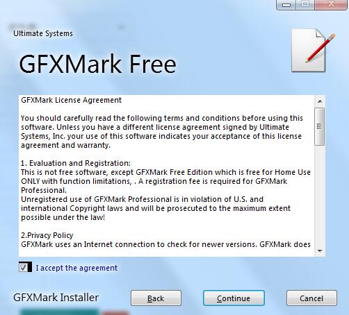 GFXMark Free截图