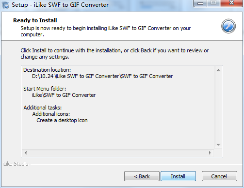 iLike SWF to GIF Converter截图