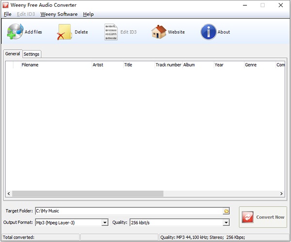 Weeny Free Audio Converter截图