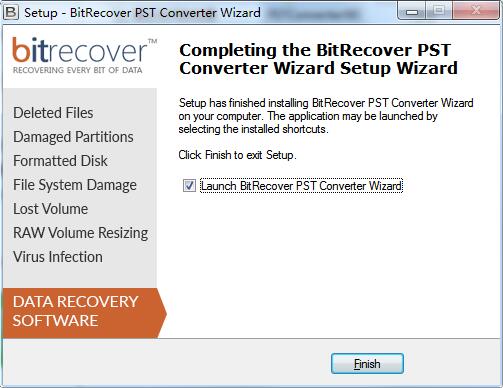 BitRecover PST Converter Wizard截图