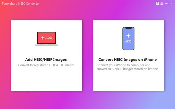 Tenorshare HEIC Converter截图