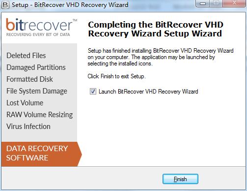 BitRecover VHD Recovery Wizard截图