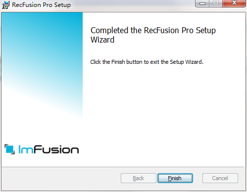 RecFusion Pro截图