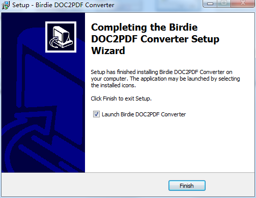 Birdie DOC2PDF Converter截图