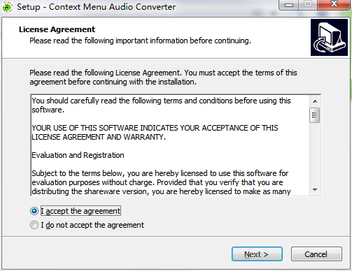 Context Menu Audio Converter截图